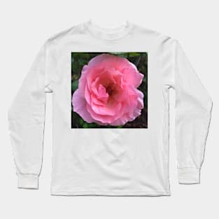 Pink Rose Long Sleeve T-Shirt